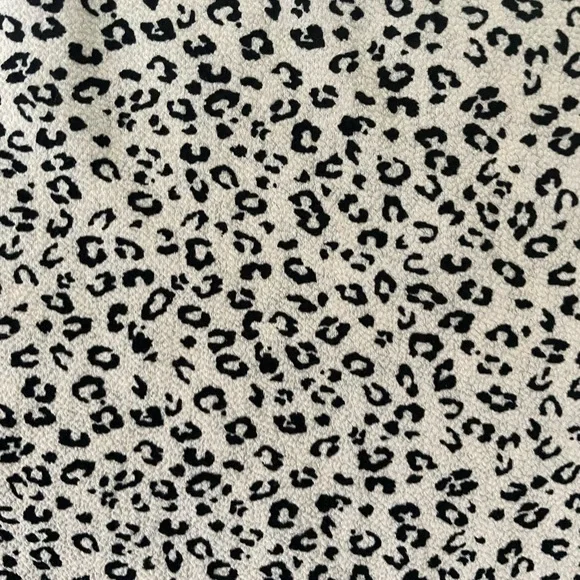 Pink Rose Blush Cheetah Short Sleeve Blouse - Picture 3 of 6